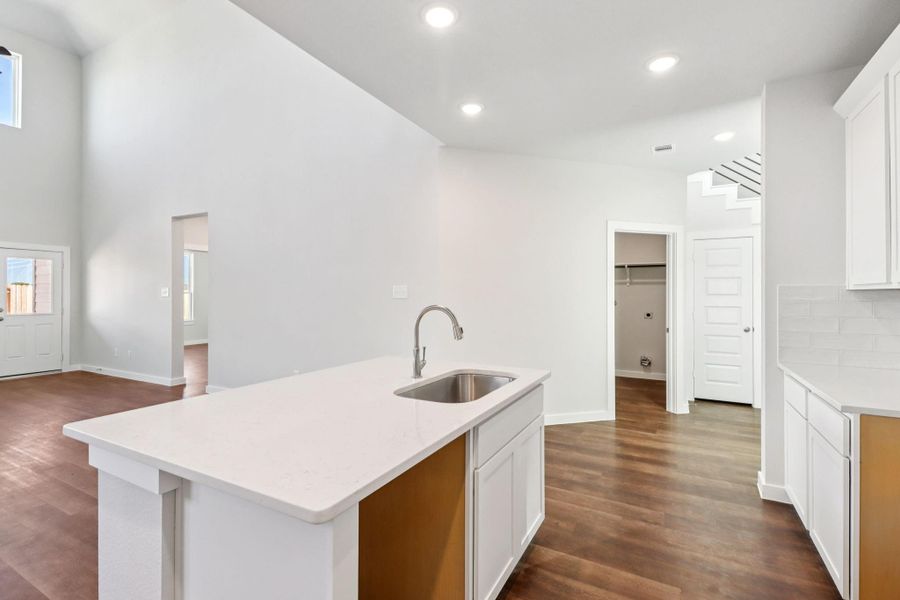 Furnished interior view inside a new home in Bluestem, Brookshire (Image 9).
