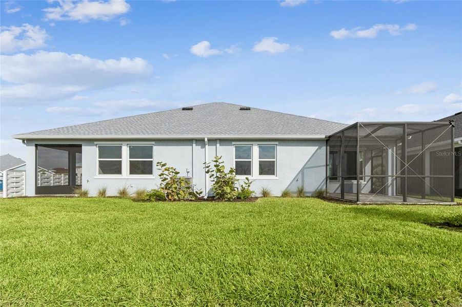 Exterior details and patio area of a home in Gracewater at Sarasota, Sarasota (Image 25).