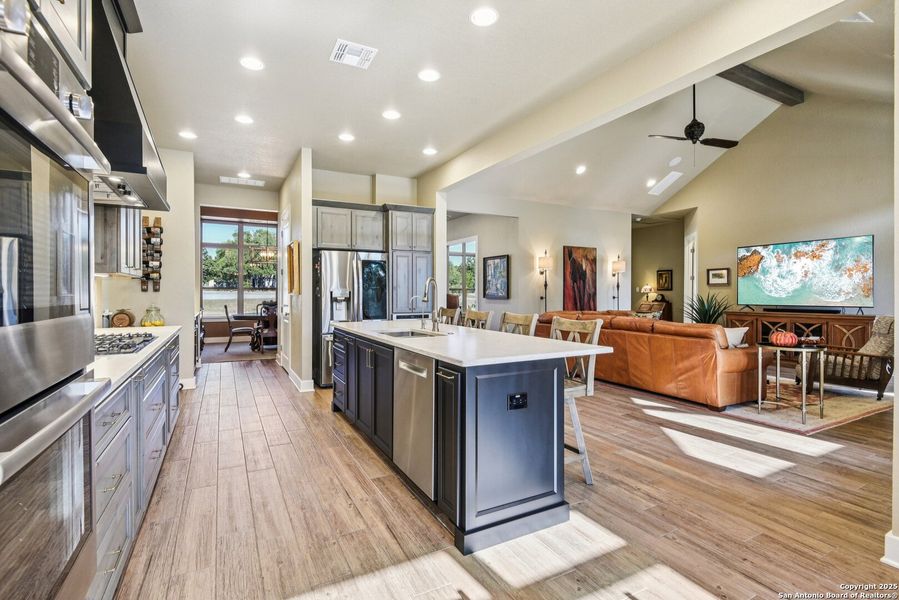 Furnished interior view inside a new home in , Spring Branch (Image 14).