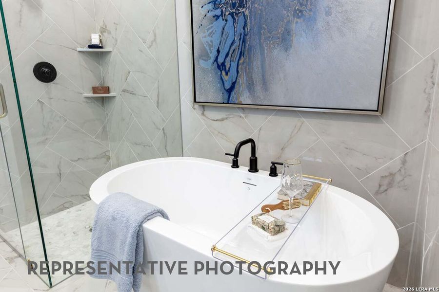 Close-up of interior finishes inside a home in Davis Ranch, San Antonio (Image 18).