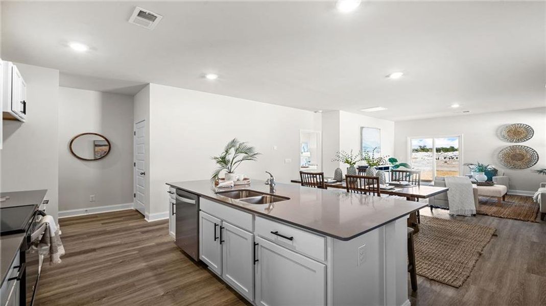 Furnished interior view inside a new home in Sherwood Manor, South Fulton (Image 7).
