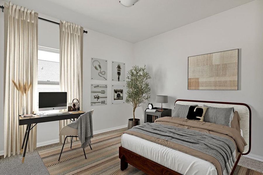 Furnished interior view inside a new home in , Azle (Image 8).