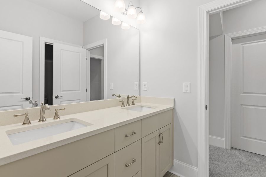 Representative furnished interior of a home built from the The Danville by The Providence Group in Bellwyn, Alpharetta (Image 21).