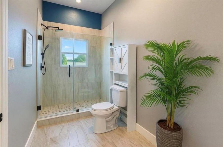 Furnished interior view inside a new home in , San Leon (Image 4).