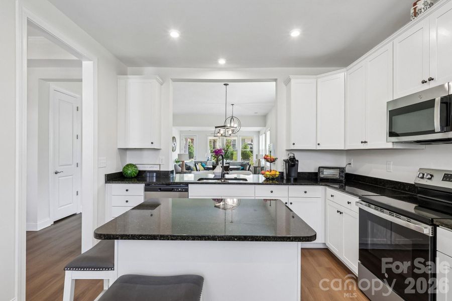 Furnished interior view inside a new home in , Charlotte (Image 15).