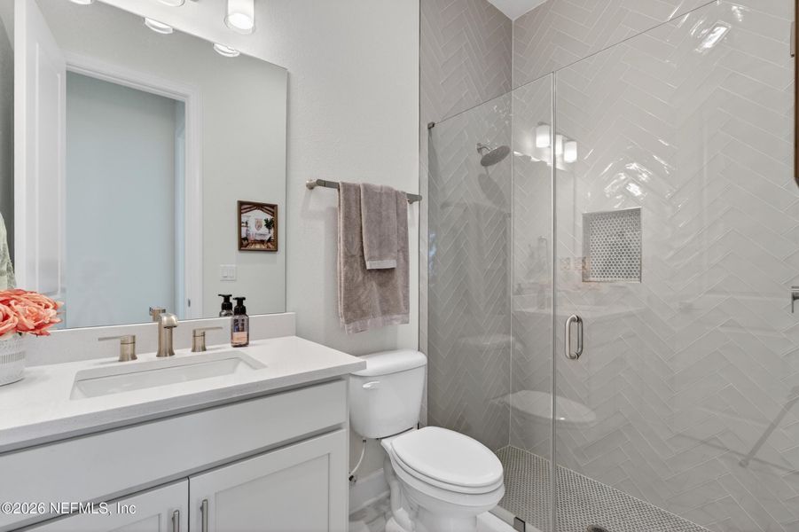 Furnished interior view inside a new home in , St. Johns (Image 18).