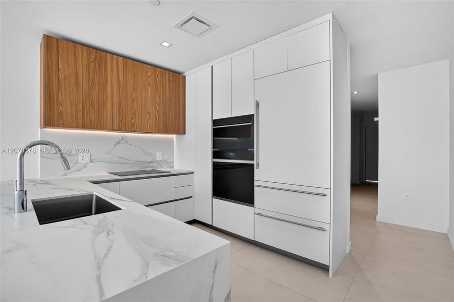 Furnished interior view inside a new home in , Miami (Image 7). Furnished interior view inside a new home in , Miami (Image 7).