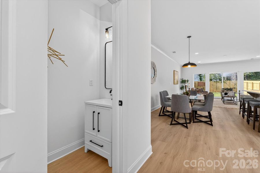 Furnished interior view inside a new home in , Charlotte (Image 5).