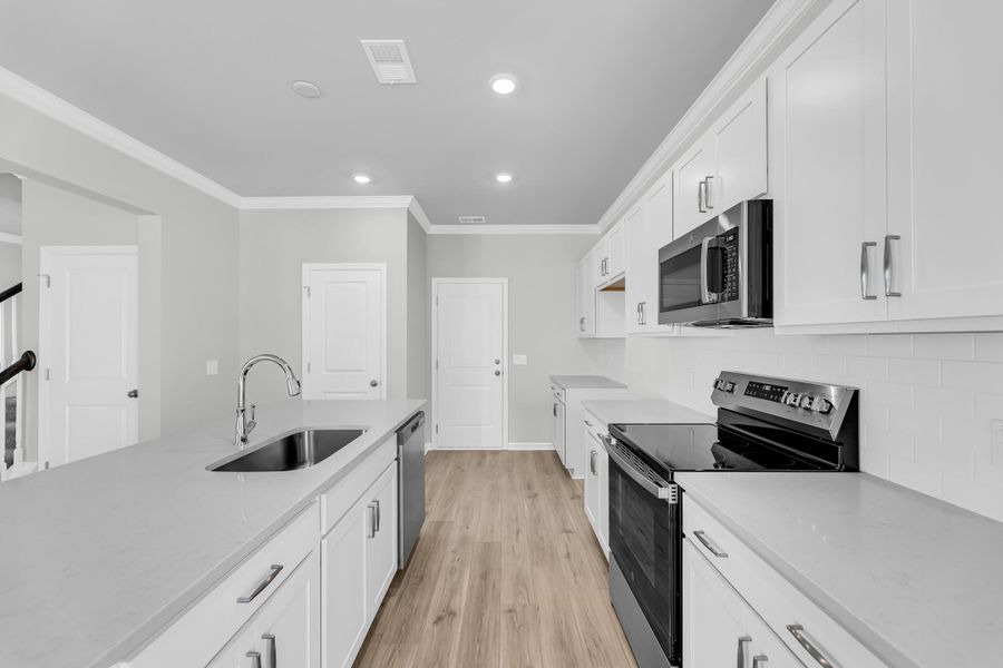 Furnished interior view inside a new home in Central Creek, Goose Creek (Image 17).