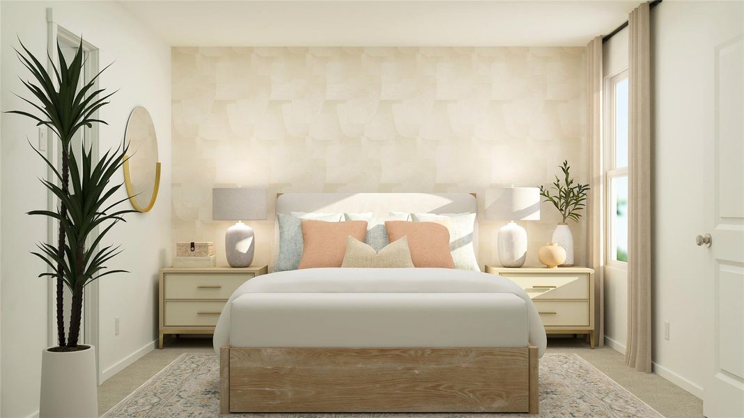 Furnished interior view inside a new home in The Grand Prairie, Hockley (Image 12).