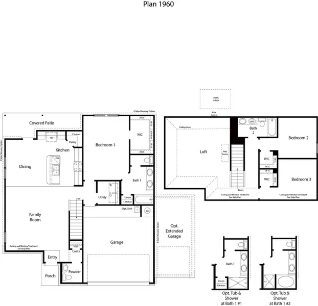 2D floor plan layout of this home in Turnbo Ranch Traditions, Killeen, TX (Image 2). 2D floor plan layout of this home in Turnbo Ranch Traditions, Killeen, TX (Image 2).