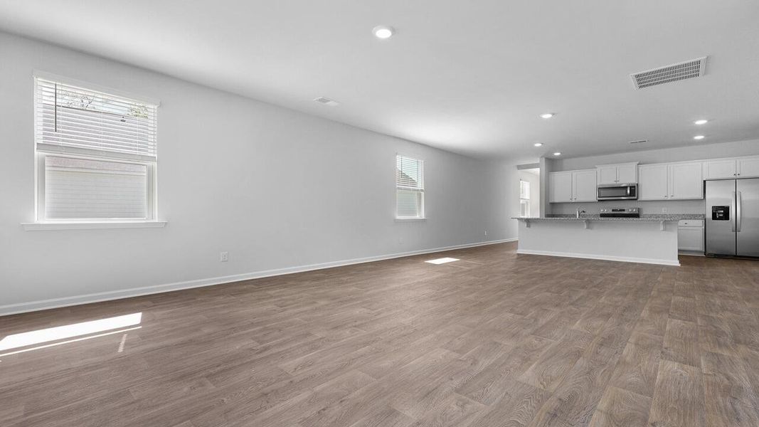 Spacious, unfurnished interior of a new home in Lakeview at Kitfield, Moncks Corner (Image 12). Spacious, unfurnished interior of a new home in Lakeview at Kitfield, Moncks Corner (Image 12).