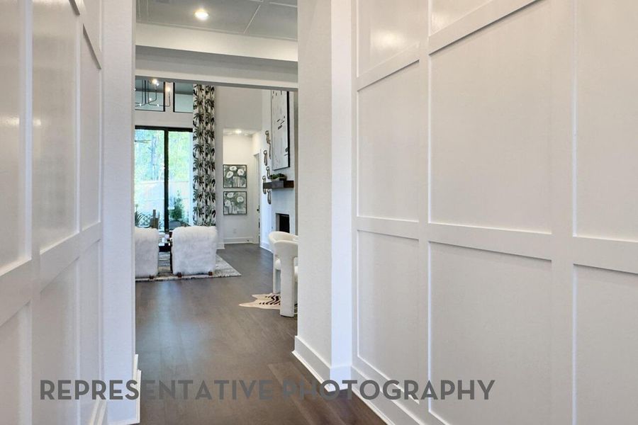 Furnished interior view inside a new home in Kresston 70s, Montgomery (Image 26).