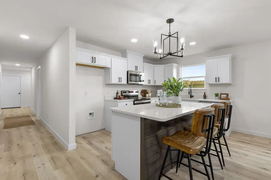 Furnished interior view inside a new home in , Robinson (Image 10).