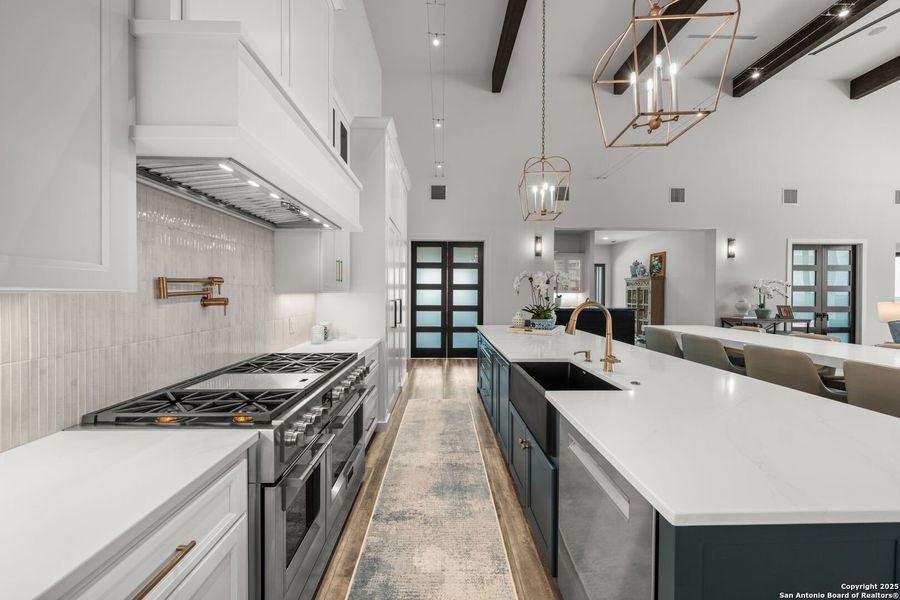 Furnished interior view inside a new home in , Center Point (Image 36).