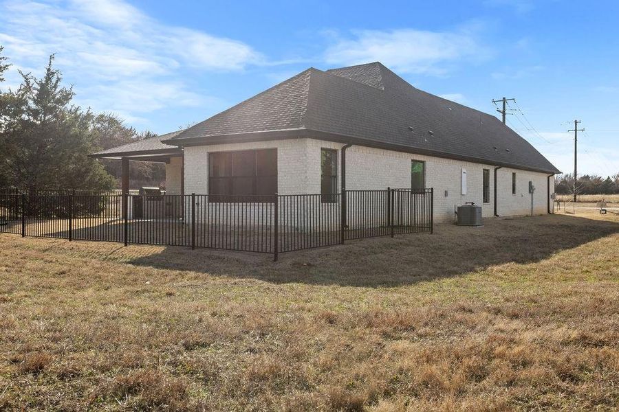 Exterior details and patio area of a home in , Gordonville (Image 23).