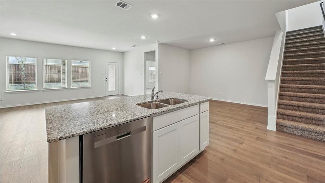 Furnished interior view inside a new home in Frontier Pointe, Princeton (Image 8).