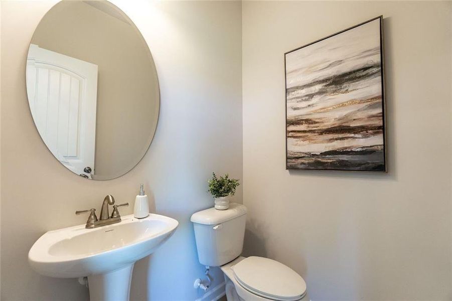 Furnished interior view inside a new home in The Andros, Dalton (Image 15).