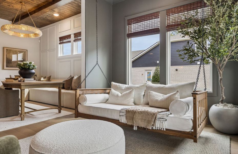 Representative furnished interior of a home built from the Montadale by John Wieland in Treymor, Mount Juliet (Image 28).