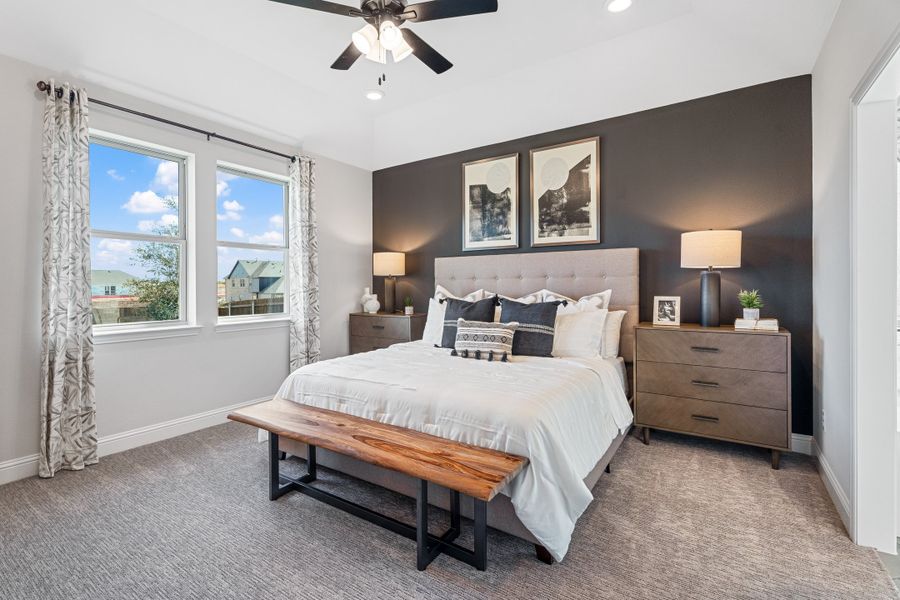 Representative furnished interior of a home built from the Rainier by Beazer Homes in Cottonwood, Dorchester (Image 10). Representative furnished interior of a home built from the Rainier by Beazer Homes in Cottonwood, Dorchester (Image 10).