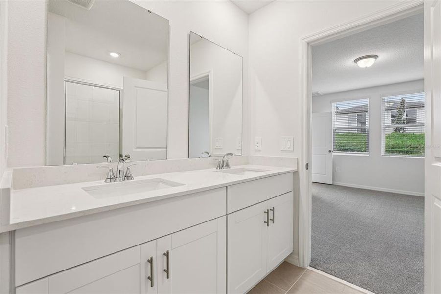 Furnished interior view inside a new home in Hamilton Bluff - Classic Series, Lake Hamilton (Image 15). Furnished interior view inside a new home in Hamilton Bluff - Classic Series, Lake Hamilton (Image 15).