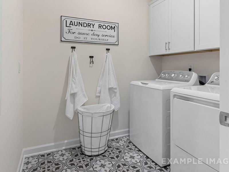 Furnished interior view inside a new home in Retreat at North Main, Lillington (Image 7). Furnished interior view inside a new home in Retreat at North Main, Lillington (Image 7).