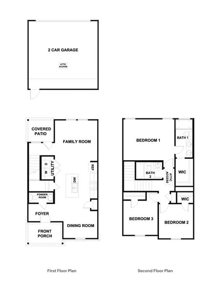2D floor plan layout of this home in Mayfair, New Braunfels, TX (Image 2). 2D floor plan layout of this home in Mayfair, New Braunfels, TX (Image 2).