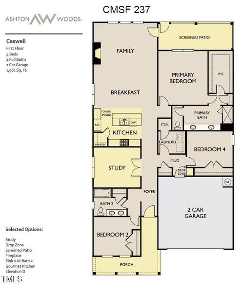 CMSF 237 Floorplan