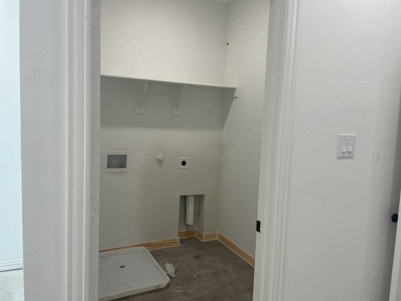 Utility Room Construction Progress