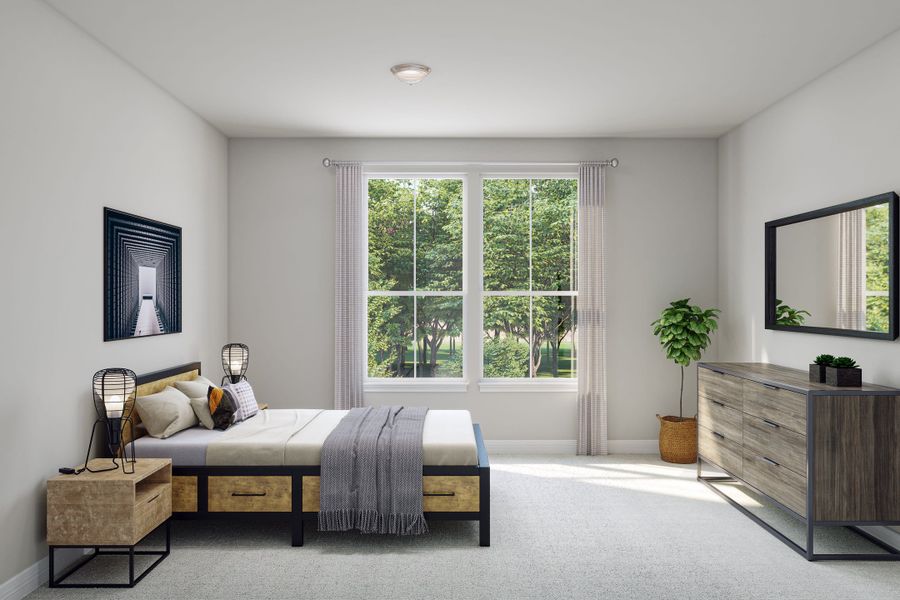 Furnished interior view inside a new home in Trillium, Richmond (Image 16).