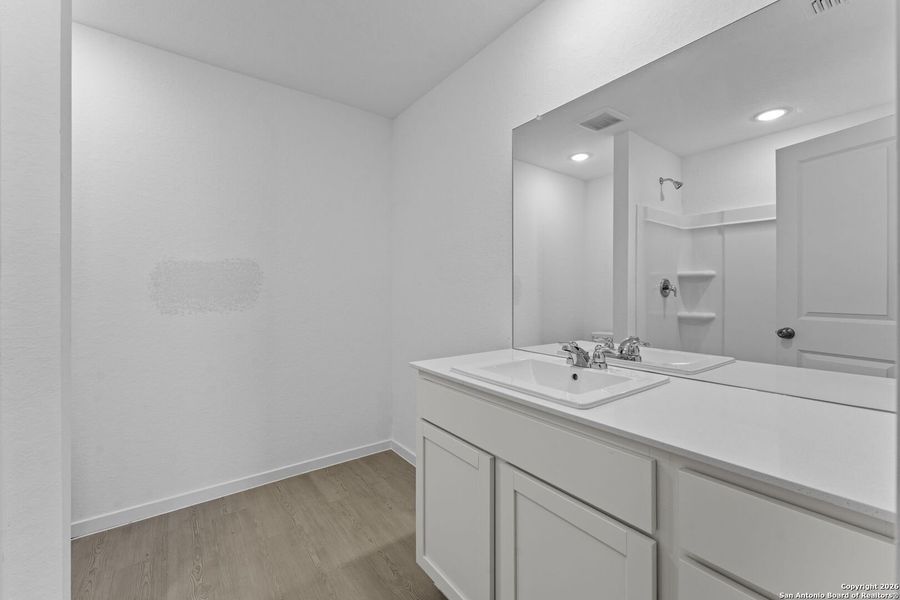 Furnished interior view inside a new home in Friendship Oaks: Watermill Collection, Fredericksburg (Image 8).