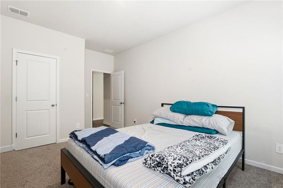 Furnished interior view inside a new home in Vistas at Towne Mill, Canton (Image 38).