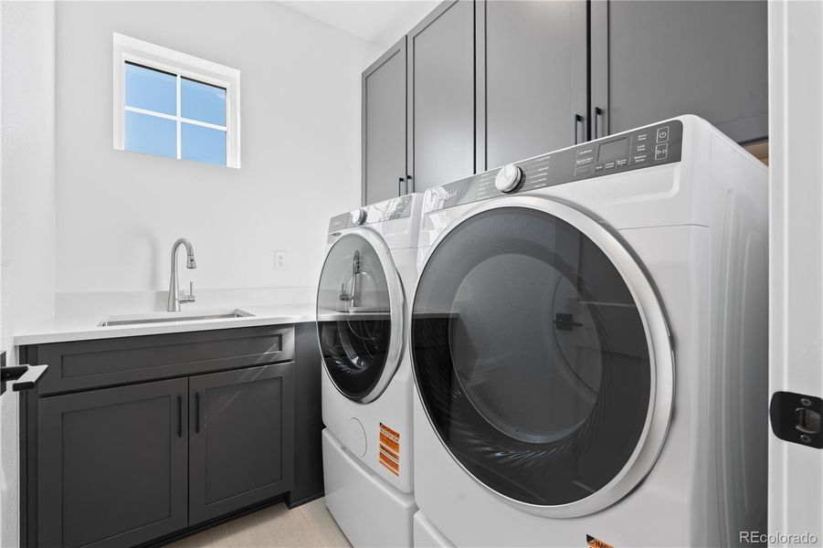 Furnished interior view inside a new home in Harmony at Solstice, Littleton (Image 8). Furnished interior view inside a new home in Harmony at Solstice, Littleton (Image 8).