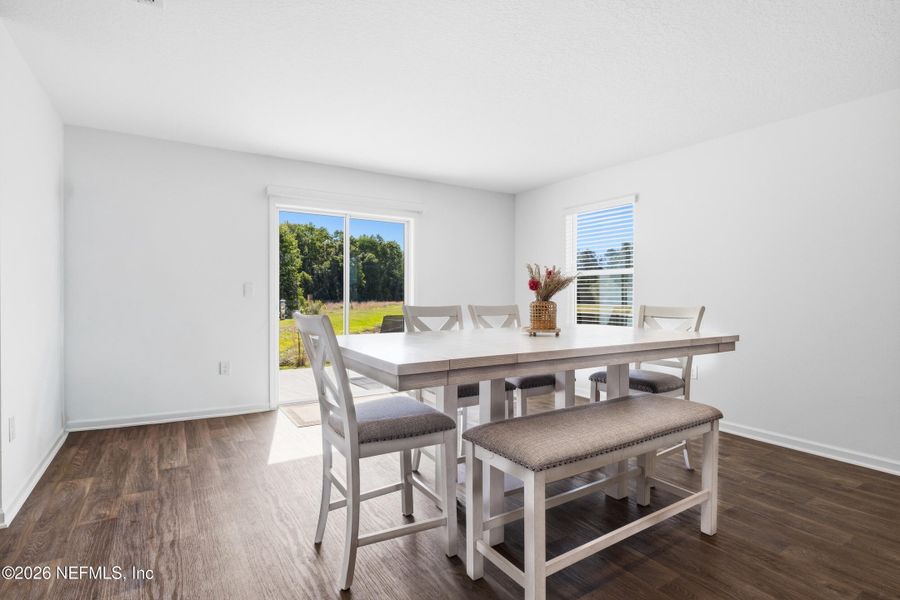 Furnished interior view inside a new home in , St. Augustine (Image 9).