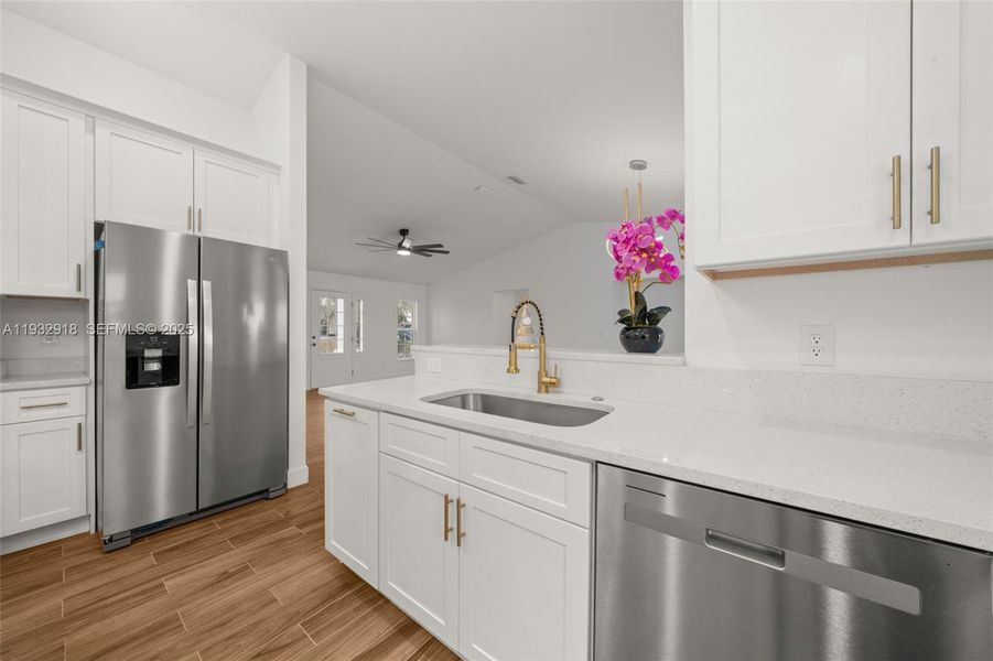 Furnished interior view inside a new home in , Sebring (Image 12).