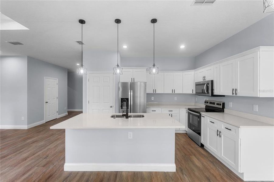 Furnished interior view inside a new home in , Deland (Image 16).