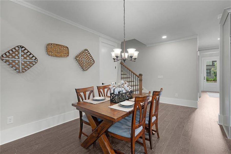 Furnished interior view inside a new home in , Jasper (Image 29).