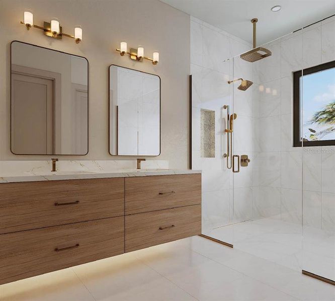 Furnished interior view inside a new home in , Madeira Beach (Image 3).