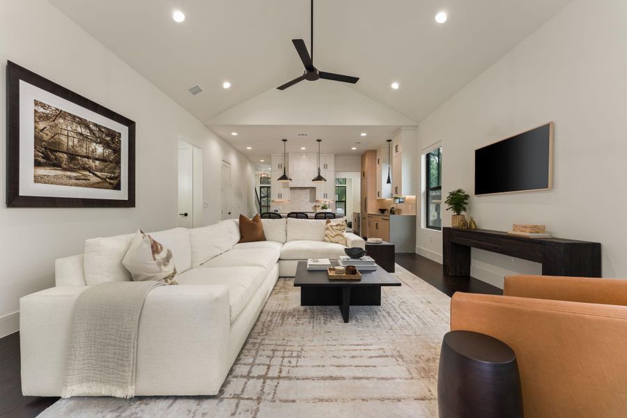 Furnished interior view inside a new home in , Austin (Image 8).