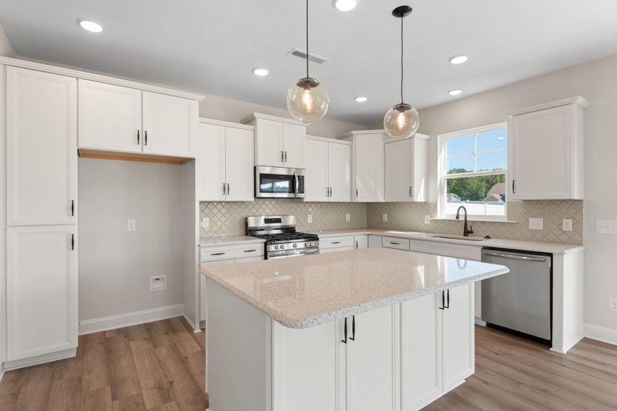 Furnished interior view inside a new home in Hopewell Garden, Winston-Salem (Image 7).