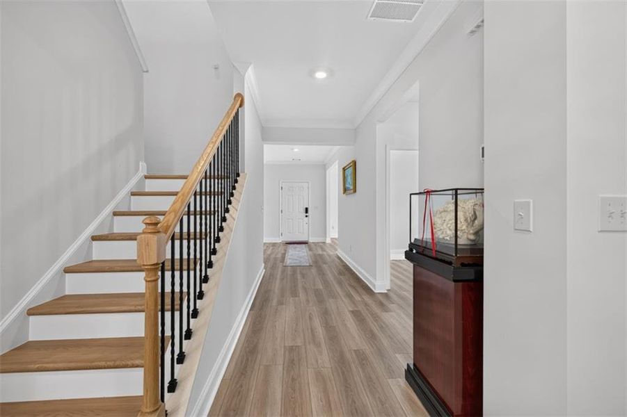Spacious, unfurnished interior of a new home in Bailey Fence, Dacula (Image 25).