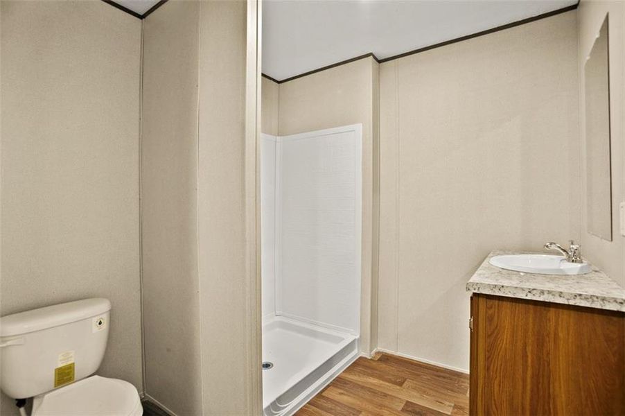 Furnished interior view inside a new home in , Ellijay (Image 8).