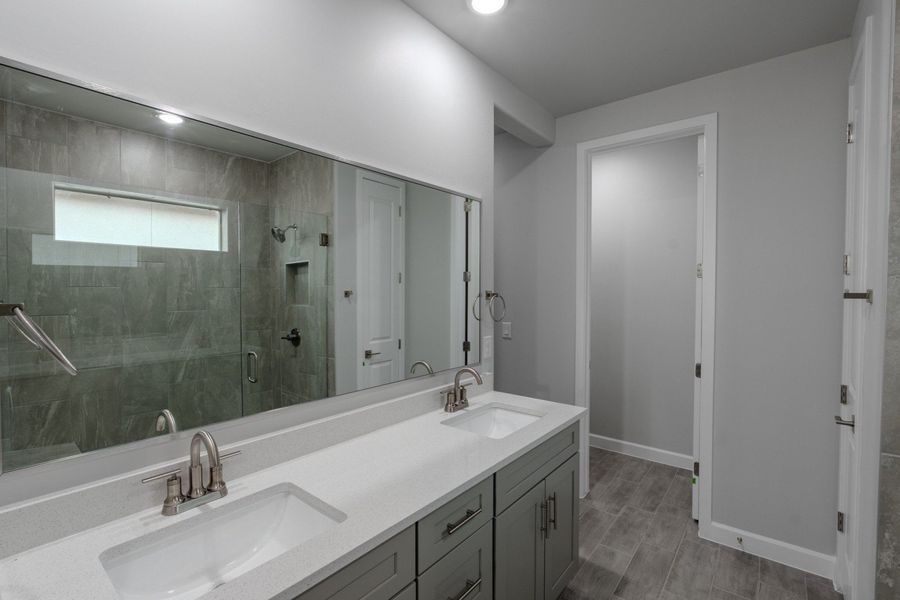 Furnished interior view inside a new home in Summer Sky North, El Paso (Image 9).