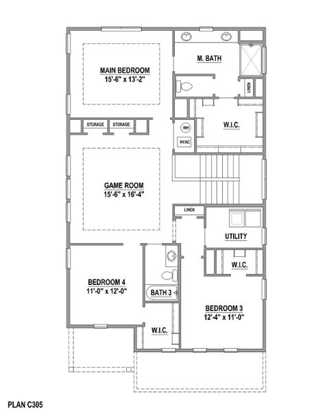 Plan C305 2nd Floor