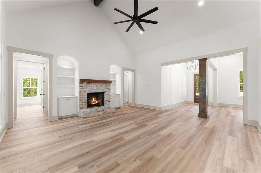 Spacious, unfurnished interior of a new home in , Commerce (Image 56). Spacious, unfurnished interior of a new home in , Commerce (Image 56).