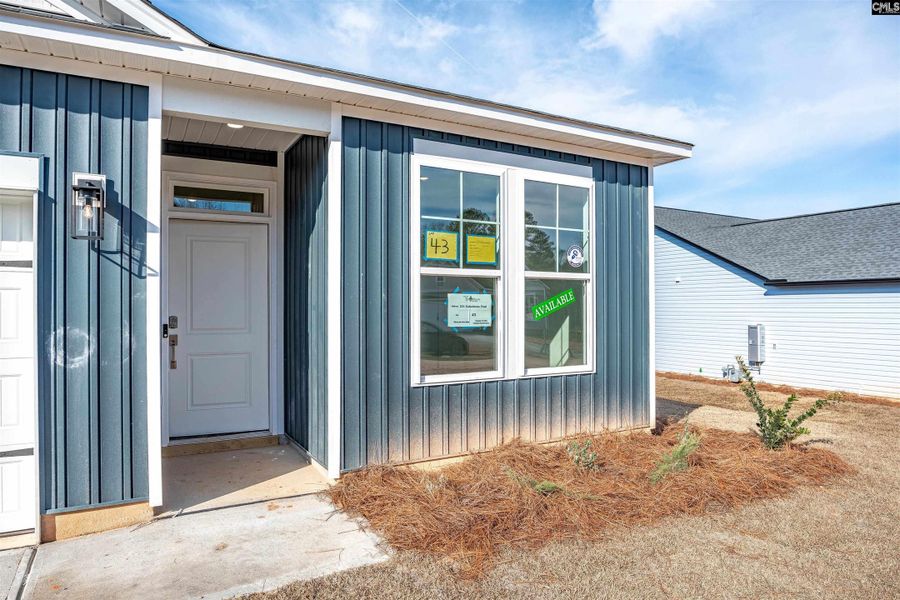Exterior details and patio area of a home in Rolling Hills, Prosperity (Image 3). Exterior details and patio area of a home in Rolling Hills, Prosperity (Image 3).