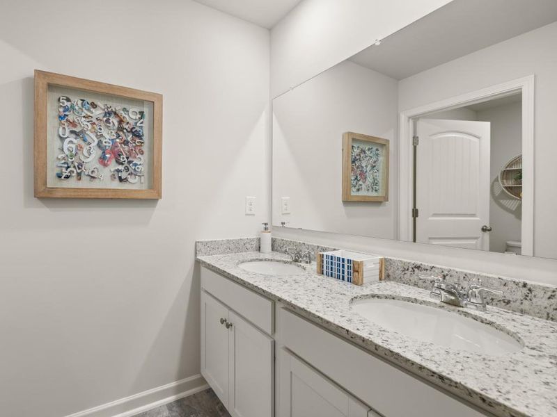 Furnished interior view inside a new home in Parkside at Carter Grove, Cartersville (Image 11). Furnished interior view inside a new home in Parkside at Carter Grove, Cartersville (Image 11).