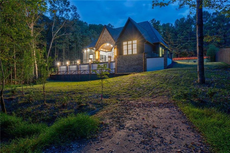 Exterior details and patio area of a home in , Loganville (Image 49). Exterior details and patio area of a home in , Loganville (Image 49).
