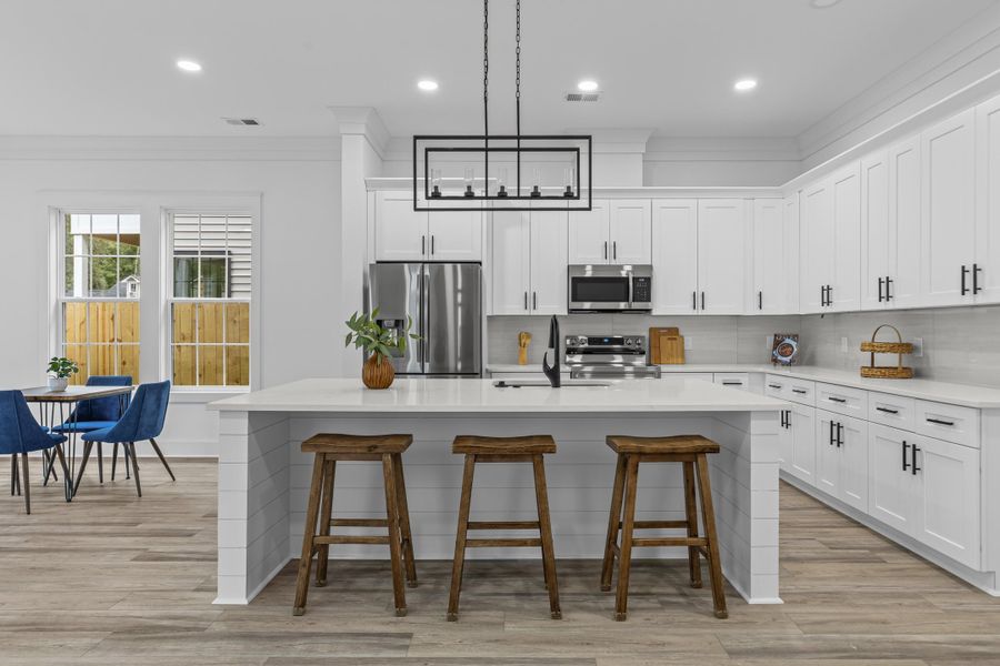 Furnished interior view inside a new home in , North Charleston (Image 6).