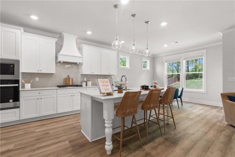 Furnished interior view inside a new home in Brush Arbor, McDonough (Image 14).